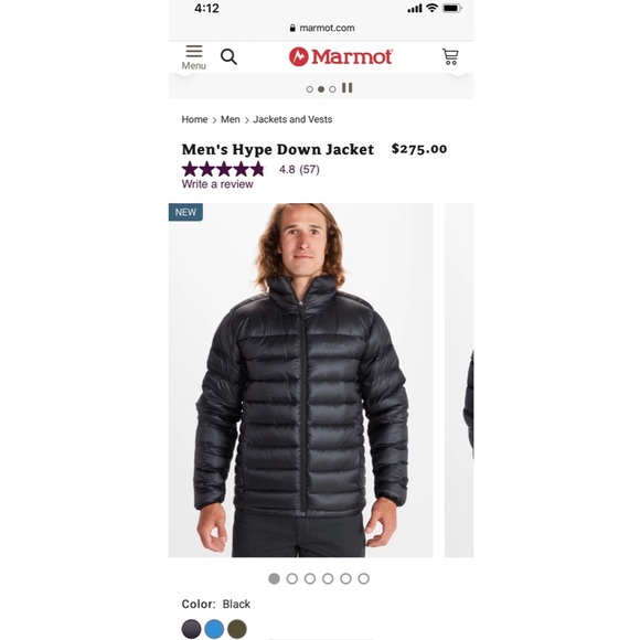 Marmot Other - Marmot Puffer Jacket